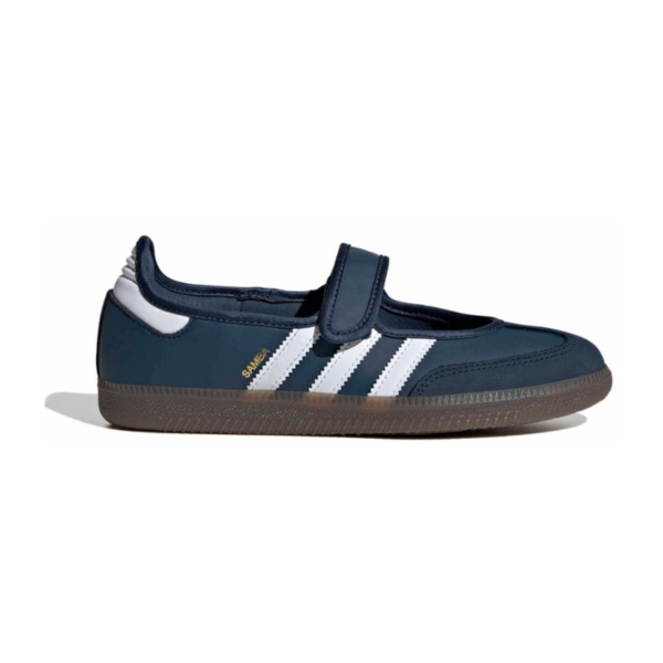 ‘Adidas Samba Jane Shoes Crew Navy / Cloud White / Gold Metallic