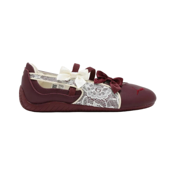 ‘Puma Speedcat Ballet Lace Ribbon Maroon